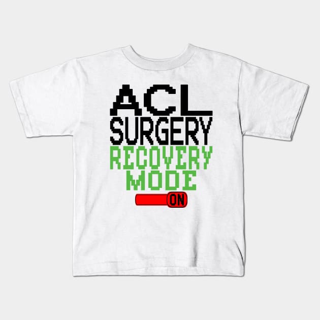 ACL Surgery Kids T-Shirt by Medical Surgeries